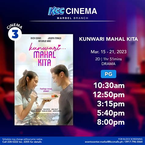 kcc mall of marbel cinema|Mga Langga! Ari na ang latest Cinema .
